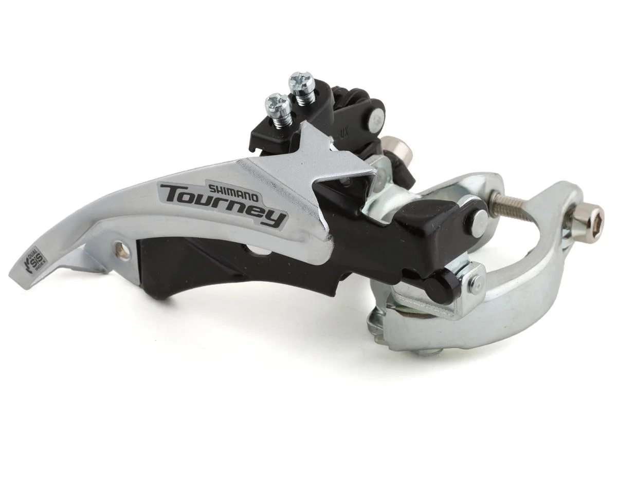 Shimano Tourney FD-TY601-L6 Front Derailleur (3 x 6/7/8 Speed) (31.8/34.9mm) (Top Swing) (Dual Pull) (48T Max)